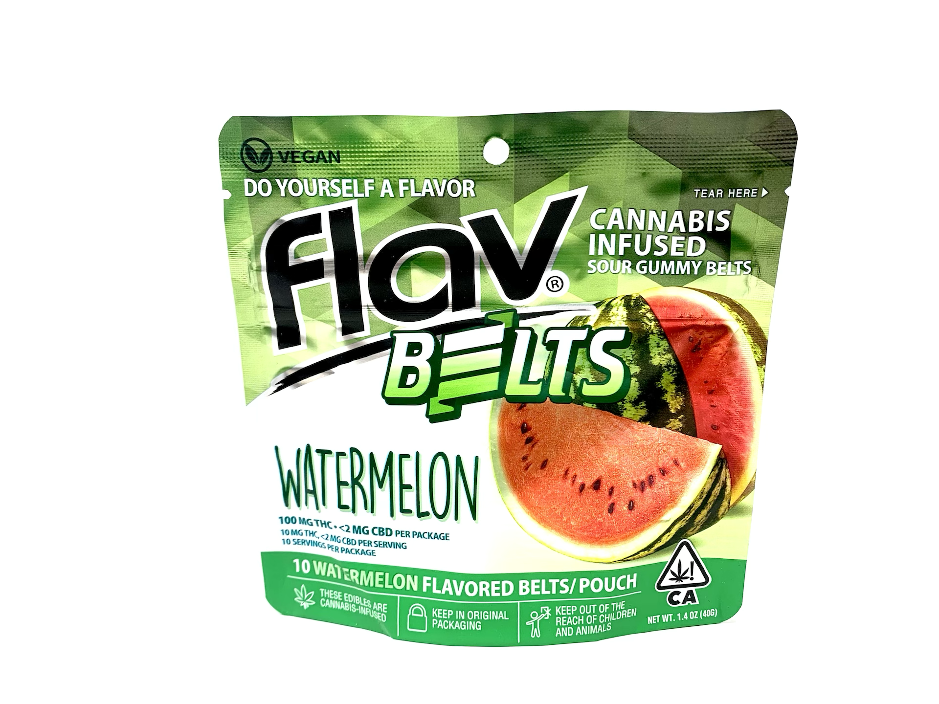 Flav Sour Watermelon Belts Mg Cannabis Dispensary Near Port