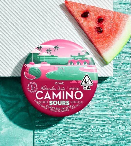 Camino Gummies 100mg Sour Watermelon Spritz Best Cannabis