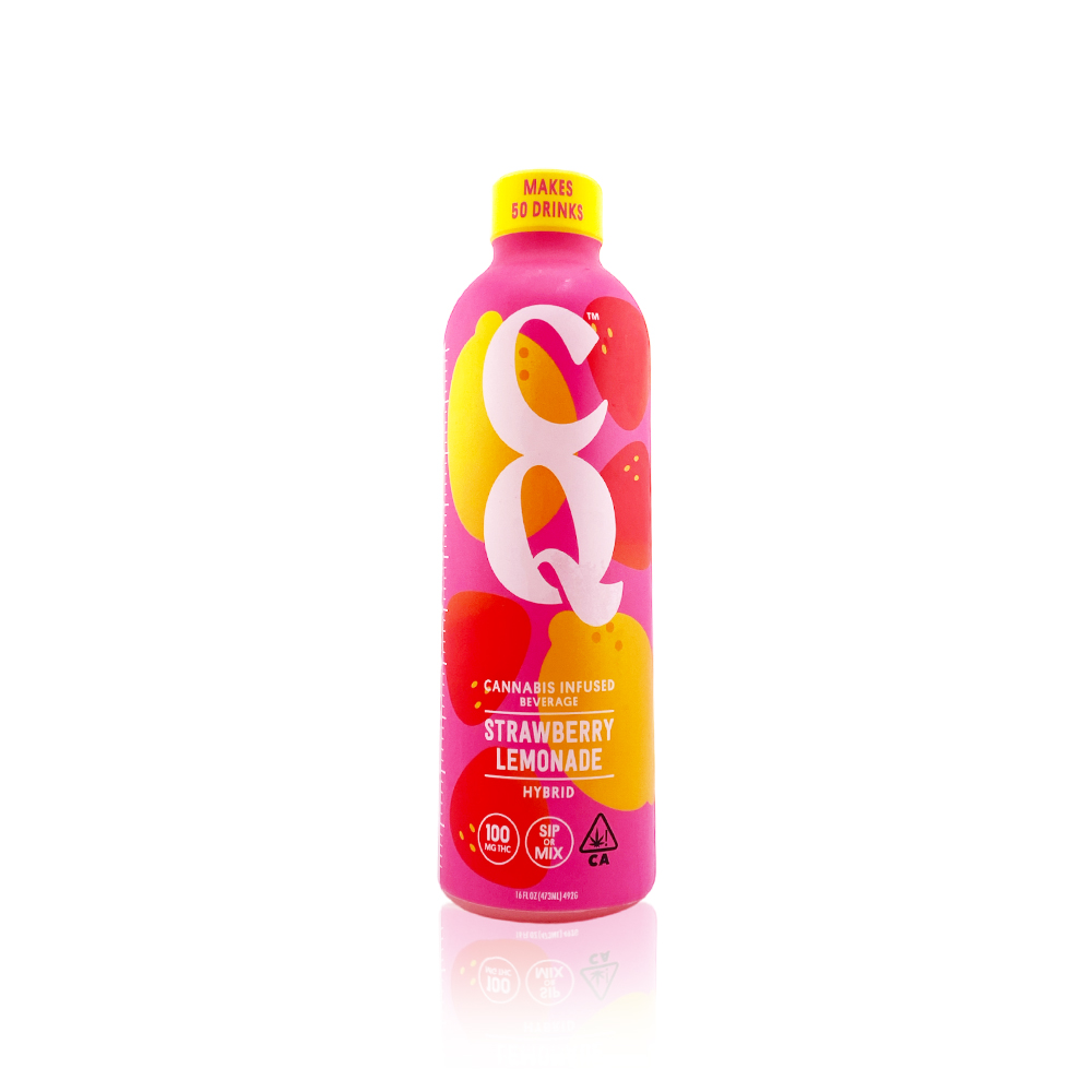 CANNABIS QUENCHER Drink Strawberry Lemonade 16oz