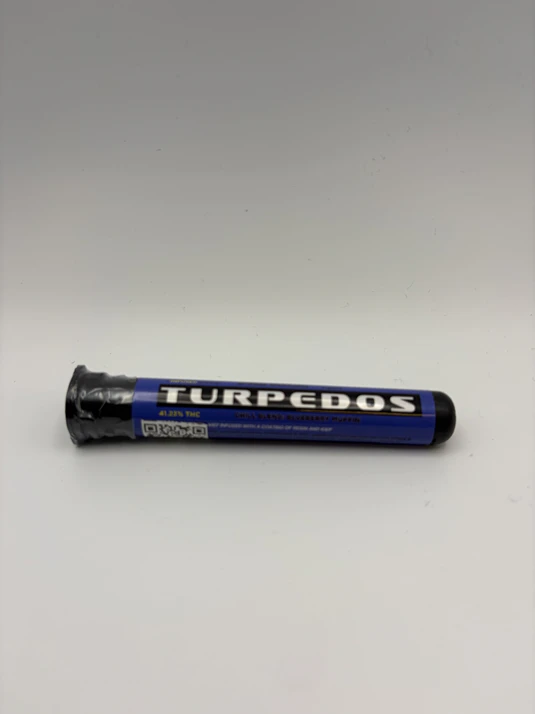 B Side Cannabis - B Side Cannabis | Pre-Roll Infused | Turpedo-Blueberry Muffin L67 | 1g (indica) Main Image