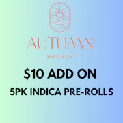*ADD ON* Autumn Brands 5pk Prerolls 1.8g Growers Collection