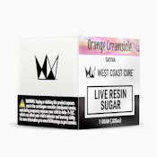 West Coast Cure | Orange Creamsicle | Live Resin Sugar | [1g] | Sativa