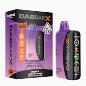 Dabwoods | Grape God | DABBAR X All In One | [1g] | Indica