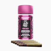 Stiiizy 40's | Pink Acai | Infused Blunt Pack | [2.5g] 5pk | Hybrid