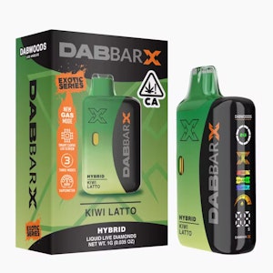 DABWOODS - Dabwoods | Kiwi Latto | DABBAR X All In One | [1g] | Hybrid