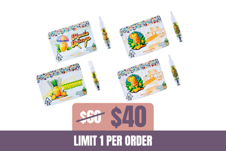 Humble Root - $40 for 4g Humble Root Vape Bundle