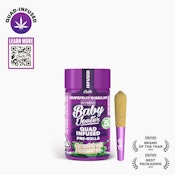Jeeter Baby | Grapefruit Romulan | Infused Pre-Roll Pack | [2.5g] 5pk | Hybrid