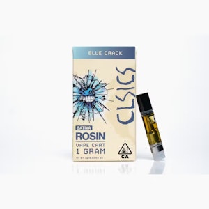 CLSICS - CLSICS | Blue Crack | Live Rosin Cartridge | [1g] | Sativa