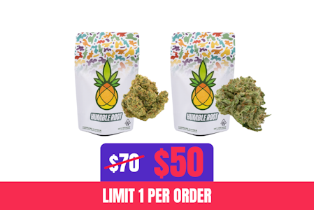 Humble Root - $50 for 28g Humble Root Flower Bundle