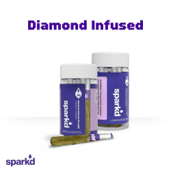 SPARKD - DEEP BREATH W/DIAMOND KIEF 5pk/.5g JAR Main Image