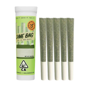 DIME BAG - Banana Diesel (S) | .5g 5Pk Prerolls | Dime Bag
