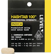 Level | Hashtab Indica Single | [100mg] 1pk | Indica