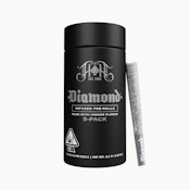 Heavy Hitters | Devil Driver | Diamond Infused Pre-Roll Pack | [2.5g] 5pk | Sativa