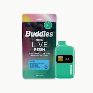 Buddies - Buddies | Rumple Kushkins | Live Resin All In One | [1g] | Indica