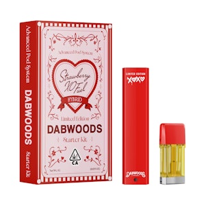 DABWOODS - Dabwoods | Strawberry XO Fuel | Starter Kit All In One | [1g] | Hybrid