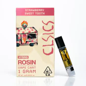 CLSICS | Sweet Tooth | Live Rosin Cartridge | [1g] | Hybrid