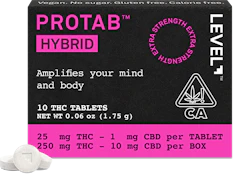 Level | Protab Hybrid | [250mg] 10pk | Hybrid