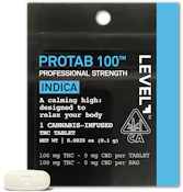 Level | Protab Indica Single | [100mg] 1pk | Indica