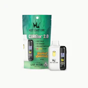 West Coast Cure | Tropical Lemonade | Live Resin All In One CUREbar | [1g] | Sativa