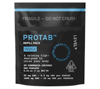 Level | Protab Indica Refill Pack | [1000mg] 40pk | Indica