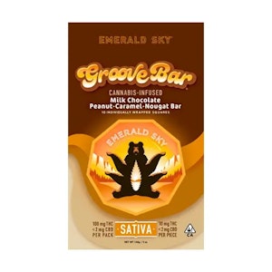 Emerald Sky - Emerald Sky | Sativa Groove Bar | Chocolate | [100mg] 10pk | Sativa