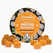 Smokiez | Sour Passionfruit | Live Resin Gummies | [100mg] 20pk | Sativa