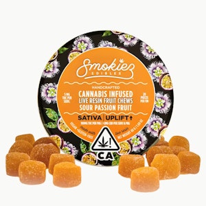 Smokiez - Smokiez | Sour Passionfruit | Live Resin Gummies | [100mg] 20pk | Sativa