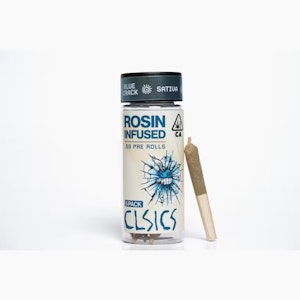 CLSICS - CLSICS | Blue Crack | Rosin Infused Pre-Roll Pack | [2.5g] 5pk | Sativa