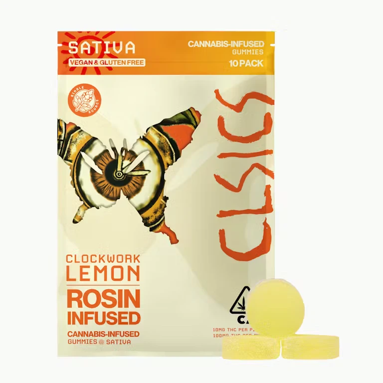 CLSICS - CLSICS | Clockwork Lemon | Gummies | [100mg] 10pk | Sativa Main Image
