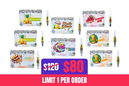  - $80 for 8g Vape Humble Root Bundle