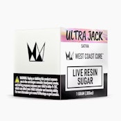 West Coast Cure | Ultra Jack | Live Resin Sugar | [1g] | Sativa