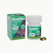 Buddies | 50mg Hybrid Live Resin Soft Gels | [1000mg] 20pk