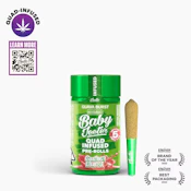 Jeeter Baby | Guava Burst | Infused Pre-Roll Pack | [2.5g] 5pk | Hybrid