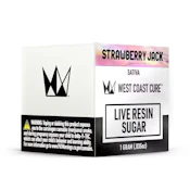 West Coast Cure | Strawberry Jack | Live Resin Sugar | [1g] | Sativa