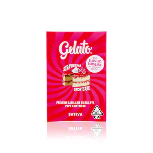 Gelato - GELATO - Vape Pen - Strawberry Shortcake - Flavors - 1G