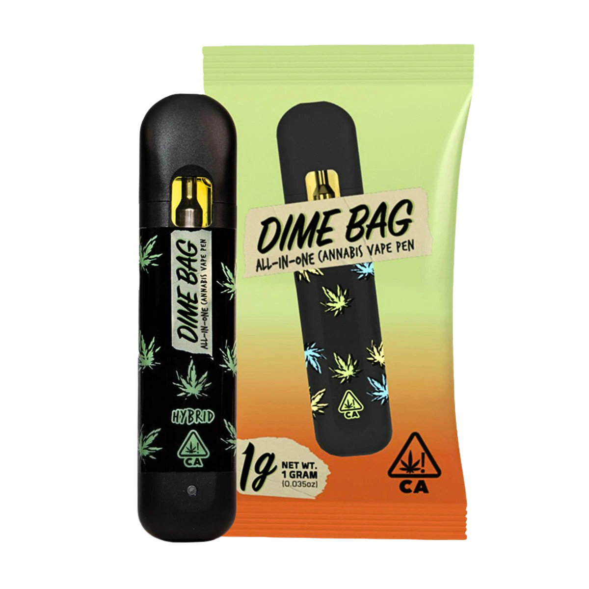 Dime Bag - Apple Fritter (H) | 1g All-In-One Vape | Dime Bag Main Image