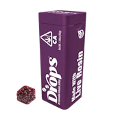 Blackberry (Crickets) (H) | 20pk Heavy 2:1 (10mg:5mg CBD:THC) Live Rosin Jellies | Drops