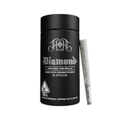 [Heavy Hitters] Diamond Infused Preroll 5 Pack - 2.5g - Brain Dead [I]