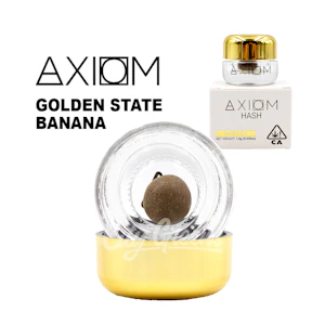 Axiom - Golden State Banana - Temple Ball Hash - 1g [Axiom]