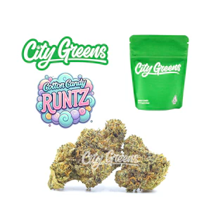City Greens - Cotton Candy Runtz - Indoor - 1/8th [City Greens]