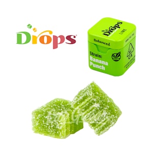 Drops -  Lime 'Balanced' THC Live Rosin Gummies - [Drops]