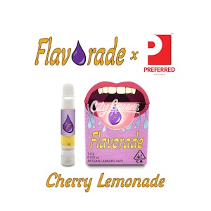 Flavorade x Preferred Gardens - Cherry Lemonade - 510 Cartridge - 1g [Flavorade x Preferred Gardens]