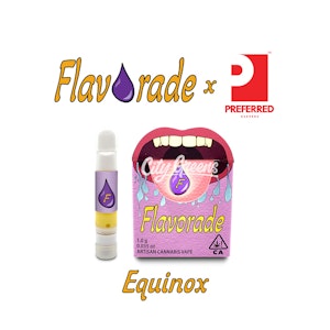 Flavorade x Preferred Gardens - Equinox - 510 Cartridge - 1g [Flavorade x Preferred Gardens]