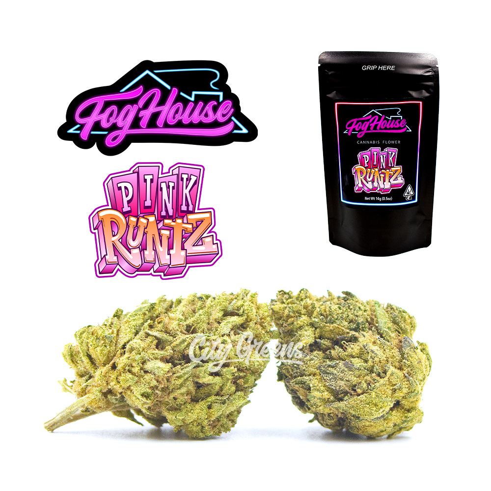 Pink Runtz - 1oz [Foghouse] - City Greens Dispensary Menu