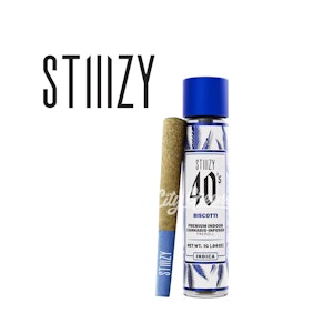 STIIIZY - Biscotti 40s - Indoor Infused Pre-roll - 1g [Stiiizy]