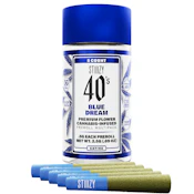 [STIIIZY] Live Resin Infused 40's Preroll 5 Pack - 2.5g - Blue Dream (S)