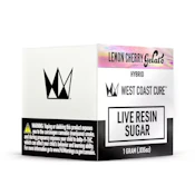 West Coast Cure | Lemon Cherry Gelato | Live Resin Sugar  | [1g] | Hybrid
