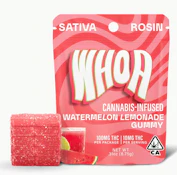 Whoa | Watermelon Lemonade | Rosin Gummy | [100mg] | Sativa
