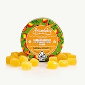 Smokiez | Sweet Mango | Live Resin Gummies | [100mg] 20pk | Sativa