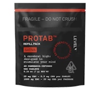 Level | Protab Sativa Refill Pack | [1000mg] 40pk | Sativa